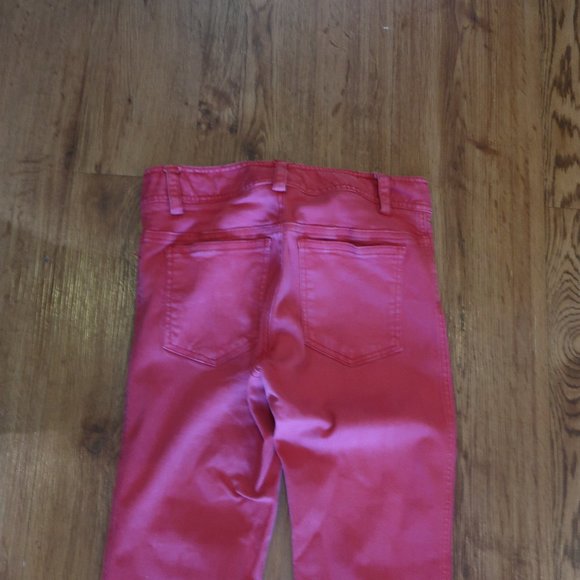 ALICE + OLIVIA CRANBERRY SKINNY JEANS SZ 0* - Picture 5 of 6
